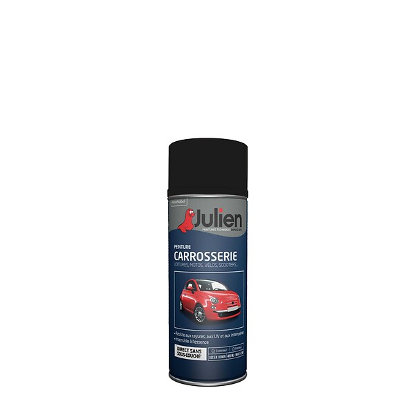 JULIEN - Peinture carrosserie - Noir nacre - Métal - 400ml - large