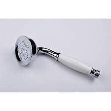 PERFECTLINE - Douchette clochette 1 jet chrome-blanc - large