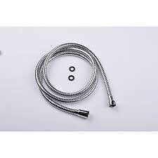PERFECTLINE - Flexible de douche en inox 150 cm aspect chrome - large