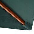OUTSUNNY - Parasol rectangulaire inclinable bois polyester haute densité 2L x 1,5l x 2,3H m vert foncé - vignette