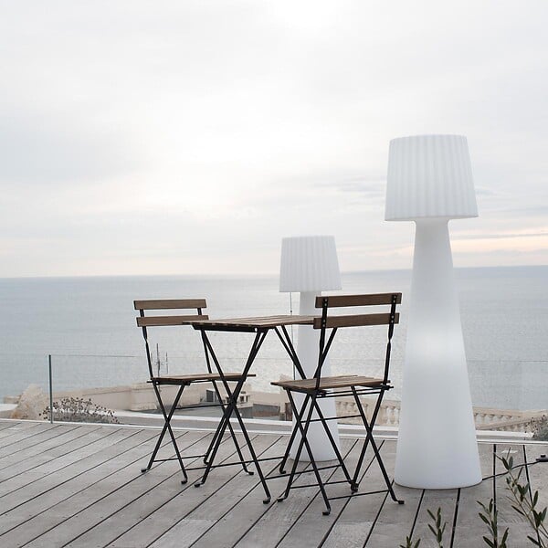 LUMISKY - Lampadaire d'extérieur filaire LADY E27 H110cm - large