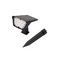 LUMI JARDIN - 2 Spots solaires projecteurs CURTIS 200LM - vignette