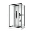 AURLANE - Cabine de douche RECTANGLE - 90x115x217 cm - FACTORY 2 RECTANGLE - vignette
