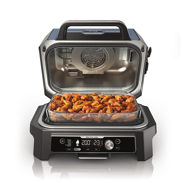 NINJA - Barbecue électrique et fumoir Ninja Woodfire Pro Connect XL - large