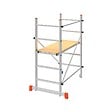 BRIXO - Echafaudage de travail Hauteur travail 2.85m Plateau 110 x 40 cm Aluminium Charge 120Kg BRIXO - vignette