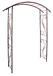 CENTRALE BRICO - Arche tube ROND20 pont fer vieilli - 148x40x207 cm - Acier époxy - vignette