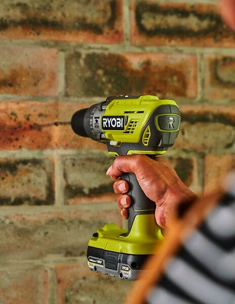 RYOBI - Perceuse à Percussion RYOBI R18PD3-0 (Machine seule) - large