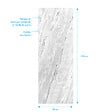 AURLANE - Panneau Mural Pierre Finition Artic Storm 90 x 210 cm - STONE'IT ARTIC STORM - vignette