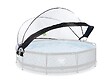 EXIT TOYS - Dôme pour piscine tubulaire ronde de Ø 3,60 à 3,70 m - Exit Toys - vignette