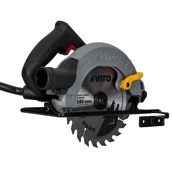VITO - Scie circulaire 1500W Lame de coupe 185mm Profondeur de coupe 65mm bois et Plastiques VITO - large
