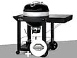 NAPOLEON - Barbecue à charbon Kettle Pro 57 cm sur chariot + Lot de 2 paniers à charbon - Napoleon - vignette