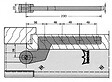 DORMA - Bras du bas coudé 7411/56 à  visser zingué - DORMAKABA - 45010003 - vignette