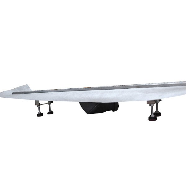 U-TILE - Caniveau à maconner + siphon 360° - 80 cm de longueur - large