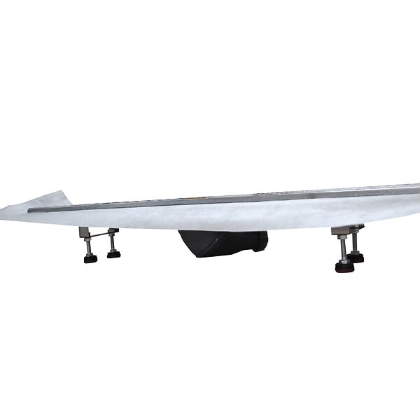 U-TILE - Caniveau à maconner + siphon 360° - 100 cm de longueur - large