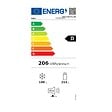 BEKO - réfrigérateur combiné 60cm 360l nofrost - B5RCNE365LXB - vignette