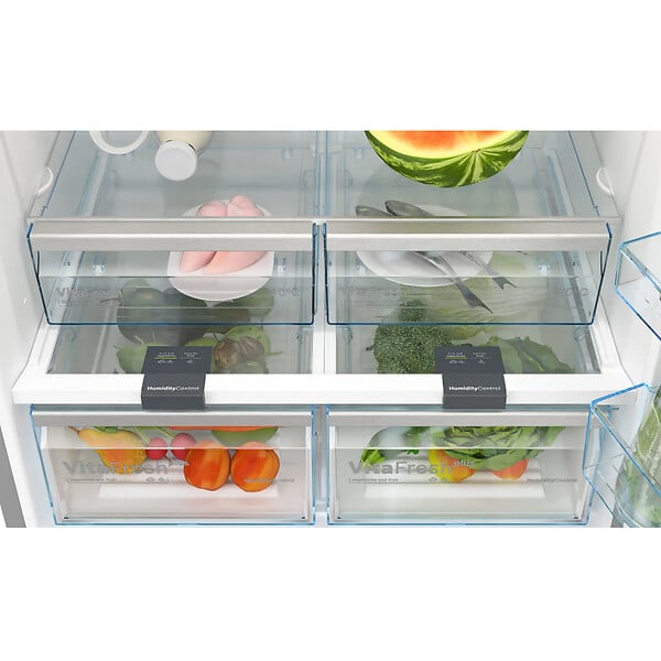 BOSCH - réfrigérateur combiné 86cm 631l nofrost inox - KGN86VIEA - large