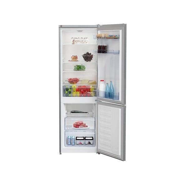 BEKO - réfrigérateur combiné 54cm 262l statique - RCSA270K40SN - large
