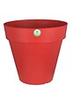 RIVIERA - Pot de fleur rond haut et profond 90x88.5x80.5cm Soleilla rouge - vignette