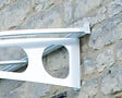 PALRAM - Canopia Marquise de porte Bordeaux 670,5 x 140 cm Blanche - vignette