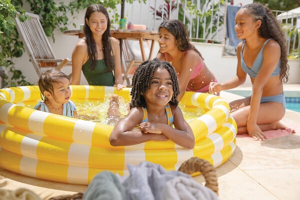 INTEX - Piscinette lemon - large