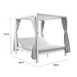 CONCEPT USINE - Lit de jardin 2 places gris CORDOUE - vignette