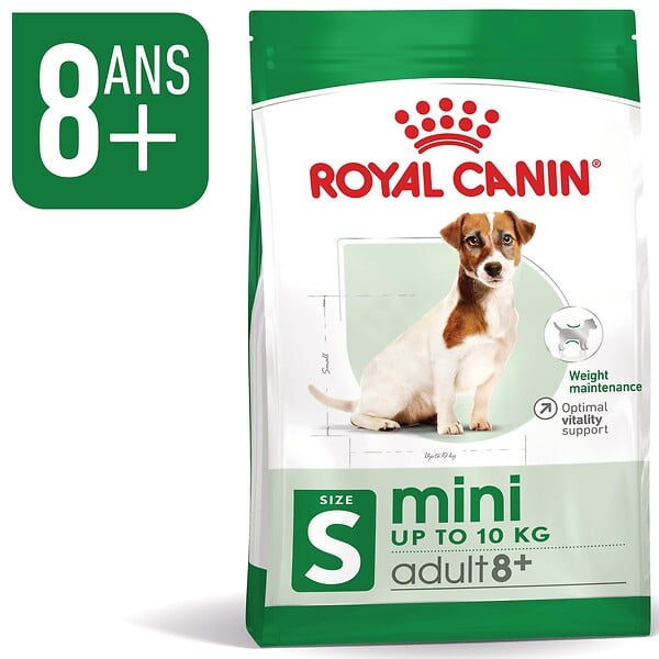 ROYAL CANIN - Croquettes pour petit chien adulte 8 ans - 8kg - large