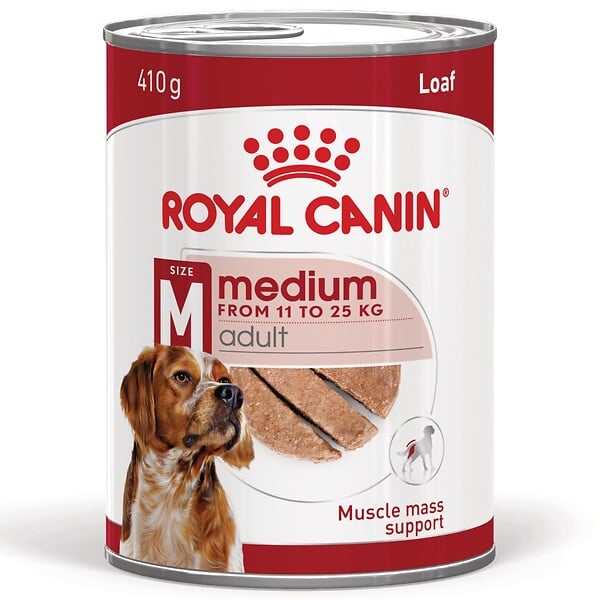 ROYAL CANIN - Aliment pour chien Medium Adult 12X410 g - large