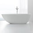 THALASSOR - COCOON 150 - Baignoire ilot en Solid Surface 150 x 78 x 55(h) cm - vignette