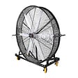 SPLUS - Ventilateur industriel S.PLUS VR 1500 grand débit 39000m3/h 750W monté sur roulettes avec freins - vignette