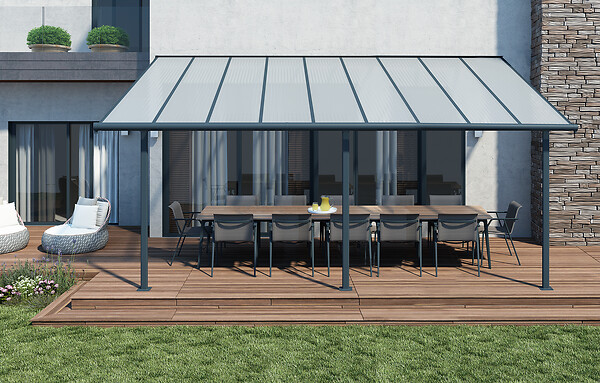 CANOPIA - Canopia Pergola Sierra 3X3 Grise - large