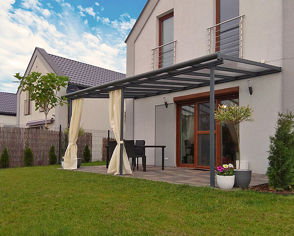 CANOPIA - Canopia Pergola Sierra 3X3 Grise - large