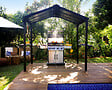 CANOPIA - Canopia Abri barbecue Austin 180 x 284 cm Aluminium Noir - vignette