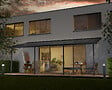 CANOPIA - Canopia Pergola Capri 3X3 Grise, toiture gris - vignette