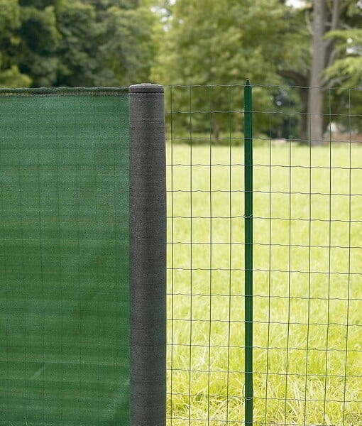 NORTENE - Brise vue tissé Supratex 100% occultant Vert, Larg.1,2m - Vente au ml - large