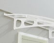 CANOPIA - Canopia Marquise de porte Bordeaux 447 x 140 cm Blanche - vignette