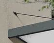 CANOPIA - Canopia Marquise de porte Sophia  XL 570X140 cm Gris Opale  Blanc - vignette