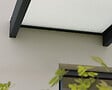 CANOPIA - Canopia Marquise de porte Sophia  XL 570X140 cm Gris Opale  Blanc - vignette