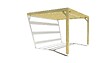 MA PERGOLA BOIS - Pergola bois • 4m x 3m • adossée • sens largeur - vignette