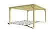 MA PERGOLA BOIS - Pergola bois • 5m x 4m • indépendante • sens largeur - vignette
