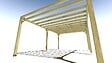 MA PERGOLA BOIS - Pergola bois • 6m x 4m • indépendante • sens profondeur - vignette