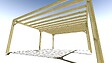 MA PERGOLA BOIS - Pergola bois • 6m x 5m • indépendante • sens profondeur - vignette
