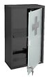 MP GLASS - Armoire pharm genoa black 50x30x15 cm - vignette