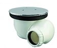 VALENTIN - Bonde de douche "Goulue", multi directionnelle capot métal pour receveur diam 90mm - Bonde de douche Goulue, multi-directionnelle capot métal pour re - vignette