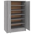 VIDAXL - vidaXL Meuble à  chaussures Sonoma gris 60x35x92 cm Bois d'ingénierie - vignette