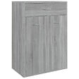 VIDAXL - vidaXL Armoire à  chaussures Sonoma gris 60x35x84 cm Bois d'ingénierie - vignette