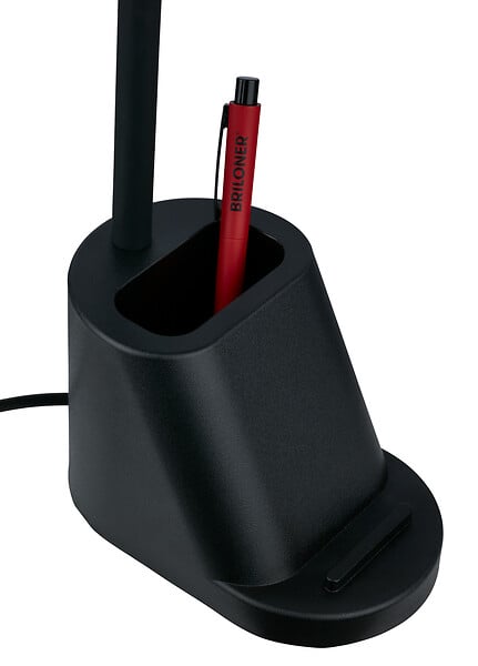 BRILONER - Lampe bureau pour ustensiles, noir, excl. 1x GU10/max. 9W - large