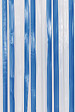 MOREL - Rideau de porte lanières Antilles BLC-BL 90x220 cm - vignette