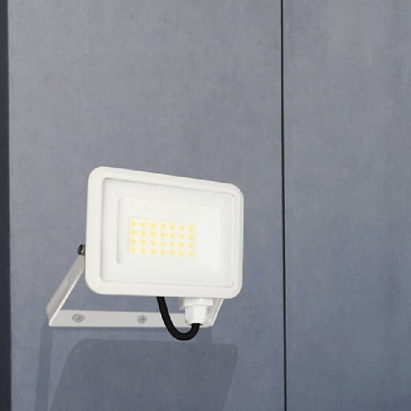 ARLUX - Projecteur mural KREON 2 - IP65, 20W, 4000K, 2000lm, Blanc - large