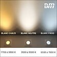 CENTRALE BRICO - Hublot E27 + grille, sans ampoule, oval, blanc - vignette