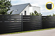 DEBARGE - Lot de 4 lames EVA aluminium noir claire voie - vignette